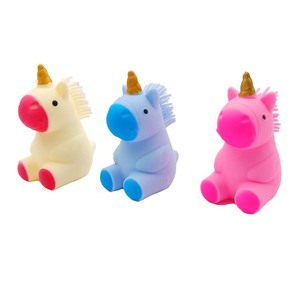 Balles anti-stress squishy pour enfants et adultes, balles anti-stress sensorielles de <span class=keywords><strong>licorne</strong></span> assise, jouets à presser, balle anti-stress extensible <span class=keywords><strong>Fidget</strong></span> - Product Image 2