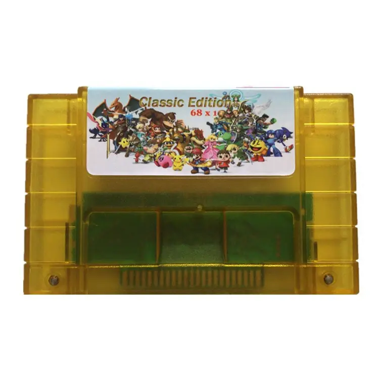 Snes Multi Cart 68 In 1 Spelkaart Voor Snes Game Cartridges