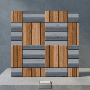 Carreaux de sol en céramique numérique émaillée brillante Hongkong Mosaic Punch 30x30cm pour cuisine et restaurant - Product Image 4