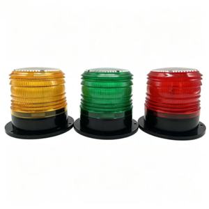 Feux de signalisation à LED solaires magnétiques, clignotants, pour travaux routiers, barrières de chantier, balise de sécurité - Product Image 3