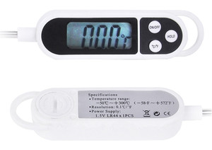 론미터 디지털 바베큐 요리용 식품 온도계 즉시 판독 프로브 식품 등급 스테인리스 스틸 0.1C 정밀 가정용 고기 온도계 - Product Image 3