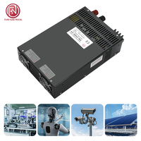 Alimentation électrique à découpage 12V 200A 2500W pleine puissance, régulée en courant continu, de qualité industrielle, pour équipement de contrôle industriel