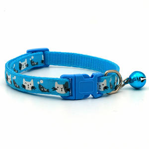 Nylon Cute Pet <b>Collars</b> Wholesale Reflective Cat <b>Dog</b> <b>Collar</b> with Modern Elegant Simple Luxury Print Cartoon Styles - Product Image 6