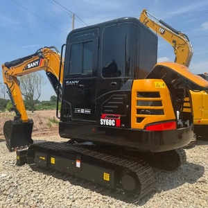 95% New Used SANY Excavator With Low Working Time Crawler Excavator CE/EPA Second Hand SANY SY60 6Ton <b>Mini</b> Excavator for Sale - Product Image 1