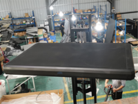 Tente de toit rigide à double pliage hydraulique électrique avec matelas, levage automatique en aluminium pour SUV et camping-car