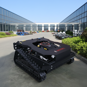 JINKE Remote Control All Terrain Flail Mower - <b>Gasoline</b> Powered Hydraulic Machine for Professional Vegetation Management - Product Image 1