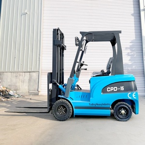 Transpaleta Eléctrica de 2 Toneladas con Certificación ISO, Motor AC, Mástil de Engranajes Sencillo y Asiento para Operador - Product Image 3