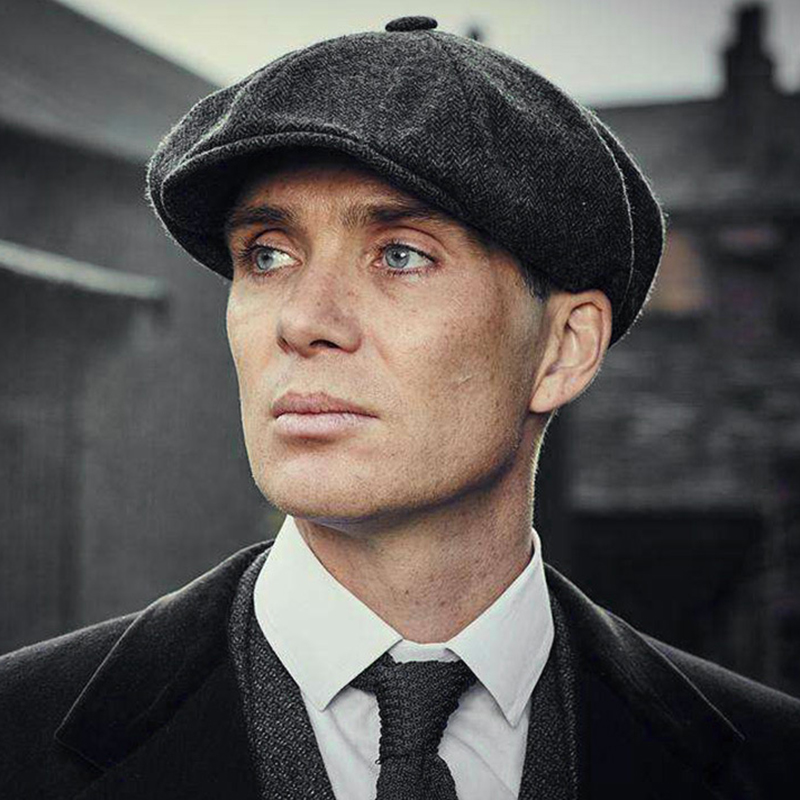 new arrivals 2020 fall custom cap wool beret men peaky blinders hat