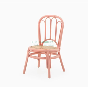 Winy Modern Design <b>Kids</b> <b>Chair</b> Specifically for Children Rattan Frame & Woven Rattan Webbing Seat for Bedroom & Outdoor Use - Product Image 1