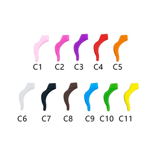 Großhandel S&<span class=keywords><strong>H</strong></span> Marke SH-S009 Rutschfeste Polyester-Brillen-Ohrhalterungen Verbesserte Weiche Brillenhalterung Zubehör - Product Image 2