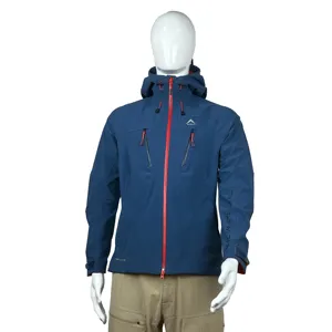 Arcteryx outdoor custom 3 strati giacca softshell da uomo XL XXS taglie giacca impermeabile per uomo con Logo invernale giacche da uomo con cappuccio