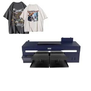 Novi, superventas, impresora automática DTG, estación dual A3, camiseta directa a máquina de impresión de camisetas