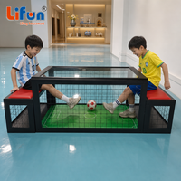 Jeu de football de table interactif LIFUN, jeu de subsoccer pour compétition en intérieur, pour parcs d'attractions et événements commerciaux