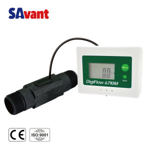 Débitmètre d'eau numérique portable SAVANT DigiFlow 6710M-88 1"BSP avec écran LCD - Product Image 1