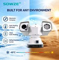 Caméra PTZ embarquée 1080P CMOS antichoc pour pare-brise de voiture avec chauffage automatique, vision nocturne IR 150m, NVR, garantie 1 an