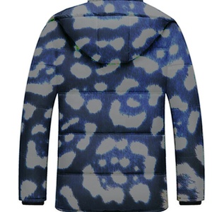 OEM <b>Men's</b> Puffer Jacket Winter <b>Padded</b> Fashion <b>Coat</b> Sports Hooded Jacket Outwear <b>Long</b> Sleeve Casual Wears Breathable - Product Image 4