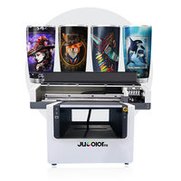 Imprimante à jet d'encre numérique rotative UV 90x60 9012 pour chaussures, métal, verre, acrylique, effet doré, imprimante à plat UV A1