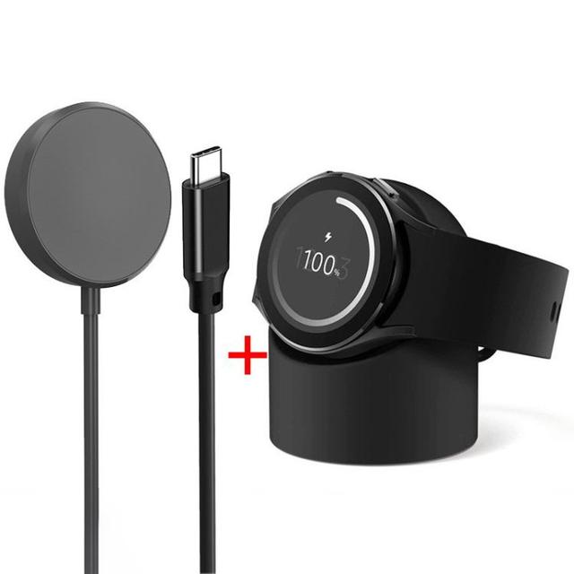 Wholesale For Samsung Galaxy Watch 7/6/5/4/3 xDfind Type-C Interface Smart Watch Charger with Holder