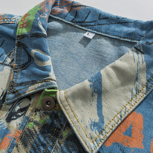 <span class=keywords><strong>Veste</strong></span> <span class=keywords><strong>en</strong></span> Denim unisexe pour hommes, élégante <span class=keywords><strong>peinture</strong></span> à l'huile, grande marque européenne, manteau <span class=keywords><strong>en</strong></span> <span class=keywords><strong>Jean</strong></span> coloré, <span class=keywords><strong>veste</strong></span> <span class=keywords><strong>en</strong></span> vrac, nouvelle collection 2022 - Product Image 4
