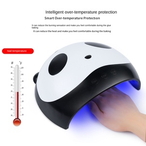 Vente flash Nouveauté <span class=keywords><strong>Lampe</strong></span> à ongles portable rechargeable professionnelle UV LED 36W en forme de panda mignon en plastique pour le séchage du gel - Product Image 4