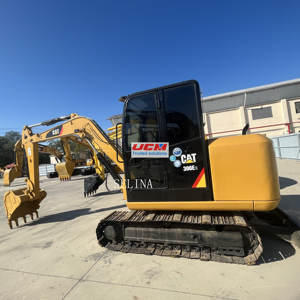 Excavatrice sur chenilles Caterpillar 306E2 de 6 tonnes, moteur de marque, certifiée EPA CE, d'occasion CAT306e2 - Product Image 3