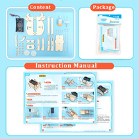 Kit de puzzle en bois pour chien robot DIY, jouet STEM Montessori pour enfants, modèle 3D, expérience scientifique, projet de construction, idée cadeau