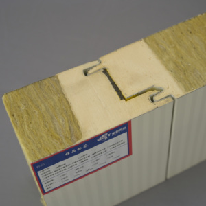 Panel Sándwich <span class=keywords><strong>de</strong></span> Lana <span class=keywords><strong>de</strong></span> Roca <span class=keywords><strong>de</strong></span> Acero <span class=keywords><strong>de</strong></span> Diseño Moderno, Resistente al Agua/Fuego, Aislamiento Acústico <span class=keywords><strong>para</strong></span> Paredes <span class=keywords><strong>de</strong></span> Talleres, Almacenes y Edificios - Product Image 4