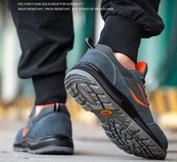 Marque travail baskets de protection chaussures de sécurité décontractées bottes de sécurité à bout en acier pour femmes et hommes