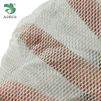 Filet AGROK en polyester/nylon multifilament sans nœuds, filet Raschel avec mailles fines de 1 mm et 2 mm