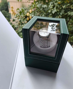 Boîte à Montre Simple en PU Écologique avec Fenêtre Transparente et Coussin Doux pour Bijoux – Emballage de Bijoux – Vente Flash - Product Image 2