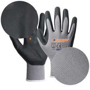 Sarung Tangan Kerja MAXITOUGH 13Gauge Poliester Dengan Lapisan Busa Nitril En388 Sarung Tangan Taman & Perlengkapan Pelindung Sarung Tangan Keselamatan - Product Image 6