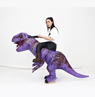 Costume gonflable de dinosaure pour Halloween, T-Rex à chevaucher, tenue de fête fantaisie pour hommes, femmes et unisexe