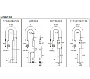 Nouvelle sonde de pH-mètre Yokogawa PH72-13-E-AA à prix avantageux - Product Image 6