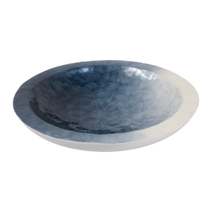 Ciotola Decorativa Rotonda Ombre Contemporanea, Elegante Elemento d'Arredo per Tavolino da Caffè e Bancone della Cucina - Product Image 5