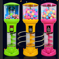 Machine distributrice de bonbons et de capsules de 75mm-100mm pour balles rebondissantes, jouets et bonbons gélifiés, à monnayeur