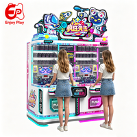 Machine à griffes commerciale en métal pour jeux d'arcade avec accepteur de billets et plateau de jeu pour usage intérieur – Distributeur de prix Premium pour boîtes mystères