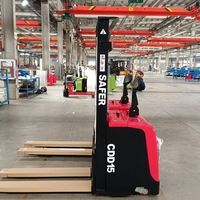 Transpalette manuel électrique SAFER CDD15, capacité 1,5 tonne, hauteur de levage 3500 mm, directement de l'usine