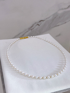 Collar de Agua Dulce AK Starlight con Cierre Chapado en Oro - Product Image 5