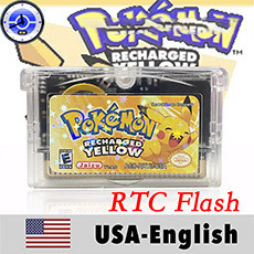 ตลับเกม USA English RTC Flash cart dark fire GS CHRONICLES PARALLEL EMERALD unbound Run & Bun สำหรับ gba - Product Image 6