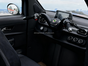 Corps de fer de tricycle électrique à trois places certifié ELN-YU3 CEE COC avec coffre - Product Image 4