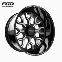 Jantes forgées tout-terrain 22 24 26 28 pouces 8x180, jantes forgées en alliage 24*12 pour RAM 1500 2500 3500