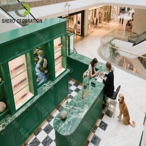 ネイルテーブルキオスクサロン用高級ネイルバーステーションカスタムカラーデザイン - Product Image 5