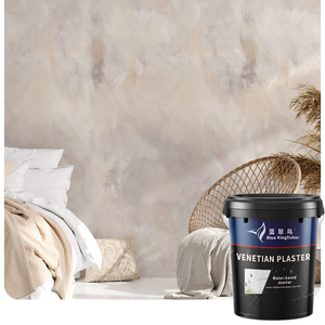 <span class=keywords><strong>Estuco</strong></span> <span class=keywords><strong>Veneciano</strong></span> Decorativo Azul Pescador, Revestimiento de Pared Liso y Duradero con Estética Italiana Clásica - Product Image 1