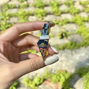 Palestina Hijabs Mapa Lapela Pin Pinos Lapela Personalizados Pequenos Pinos Lapela Palestina Livre para Terno Homens - Product Image 5