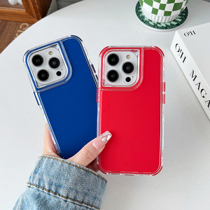 Venta al por mayor 3 en <span class=keywords><strong>1</strong></span> tendencia sólida multicolor elegante funda de teléfono para Redmi note12 124G 13C - Product Image 2