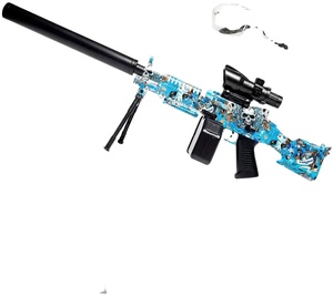 Pistola Gel completamente automatica a caldo Ak47 <span class=keywords><strong>Uzi</strong></span> M416 M4 Blaster pistola elettrica Splatter - Product Image 1