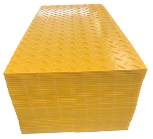 Phổ biến HDPE Nhựa Lát sàn Đen PE mặt đất bảo vệ Hội Đồng Quản Trị 4x8 ft cho thiết bị nặng bãi cỏ bao gồm bùn dễ bị bề mặt - Product Image 6