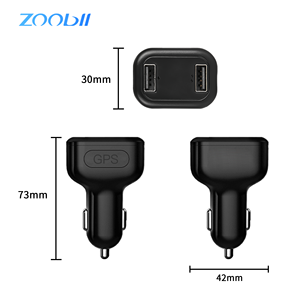 Venta caliente Mini 4G GPS <span class=keywords><strong>Tracker</strong></span> para coches Localizador a prueba de agua con compatibilidad de Apple y cargador de coche multi-USB - Product Image 3