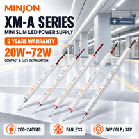 Alimentation LED MINJON ultra-mince en aluminium AC/DC 36W 12V, transformateur pour éclairage LED