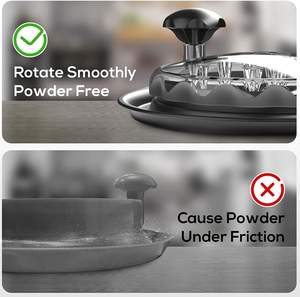 Déchiqueteur de poulet portable en plastique transparent, gadgets de cuisine, outils, déchiqueteur manuel de viande de poulet rond avec couvercle transparent - Product Image 2